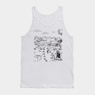 Sometimes black sometimes white Tank Top